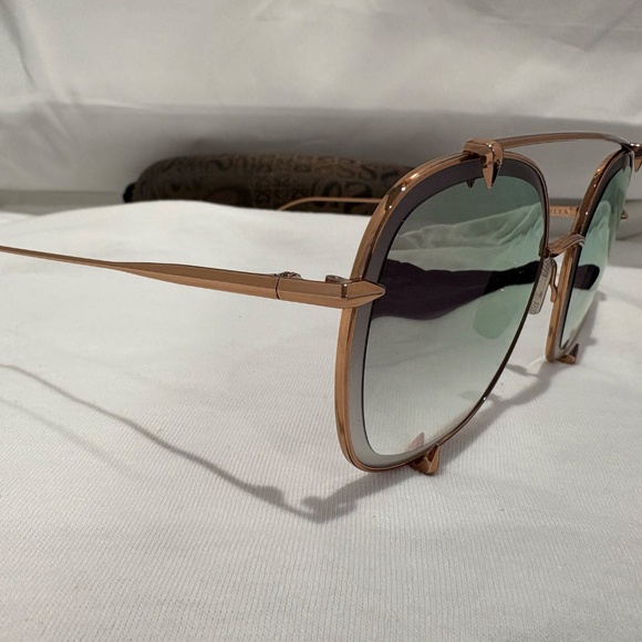 NEW! DITA TALON-TWO 23009-B-RGD ROSE GOLD W/ GREY GRADIENT GOLD FLASH LENS - Picture 3 of 8